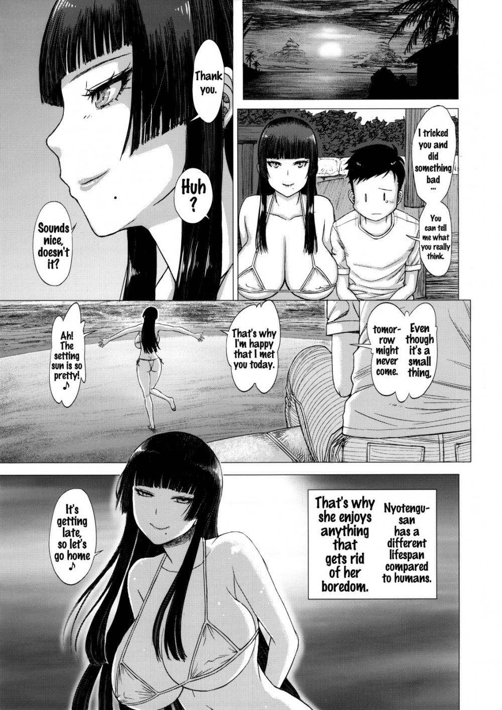 Hentai Manga Comic-Hane o Nakushita Nyotengu-san-Read-24